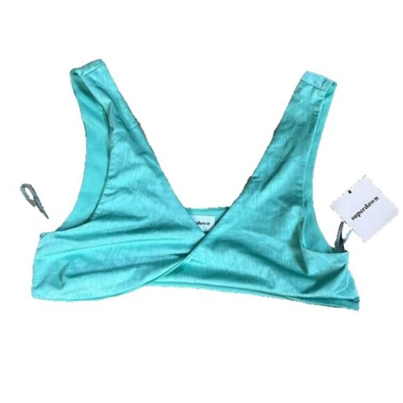 Revolve Superdown Small Joana Maxi Skirt Set Two Piece in Teal NWT MSRP $98 - Picture 2 of 6